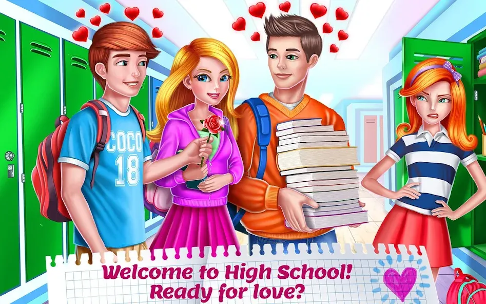 High School Crush - Love Story [МОД Premium] APK Android Screenshot 1