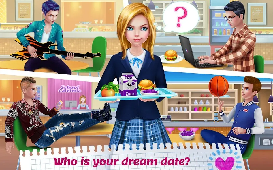 High School Crush - Love Story [МОД Premium] APK Android Screenshot 2