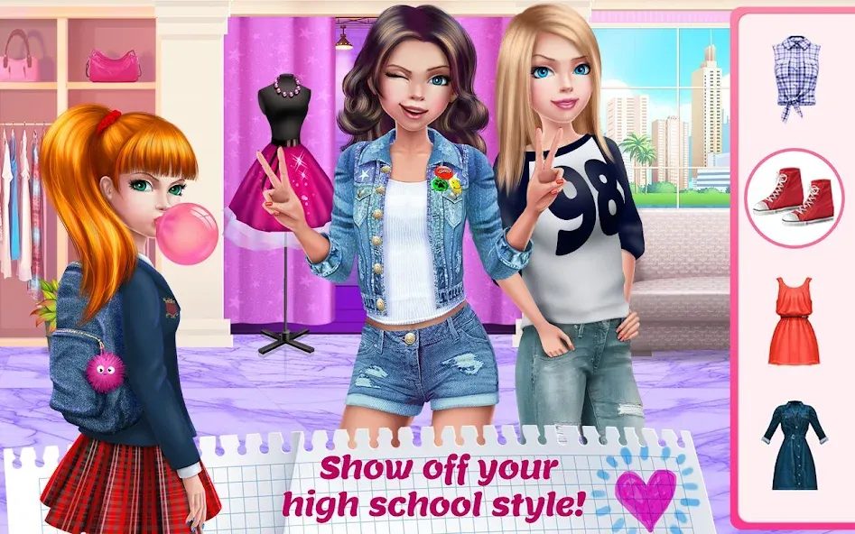 High School Crush - Love Story [МОД Premium] APK Android Screenshot 3