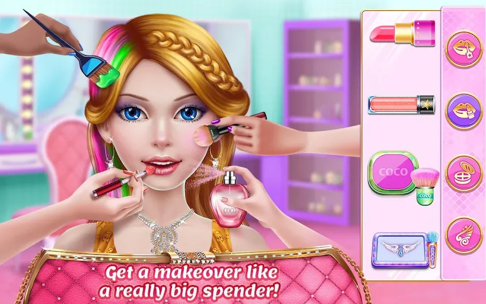Rich Girl Mall - Shopping Game [МОД Unlocked] APK Android Screenshot 3