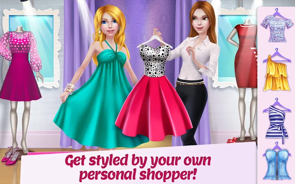 Shopping Mall Girl: Chic Game [МОД Много денег] APK Android Screenshot 3