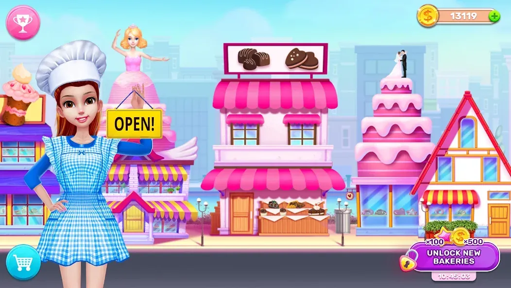 My Bakery Empire: Bake a Cake [МОД Много денег] APK Android Screenshot 2