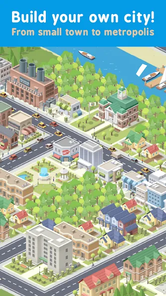 Pocket City Free (Покет Сити) [МОД Mega Pack] APK Android Screenshot 1
