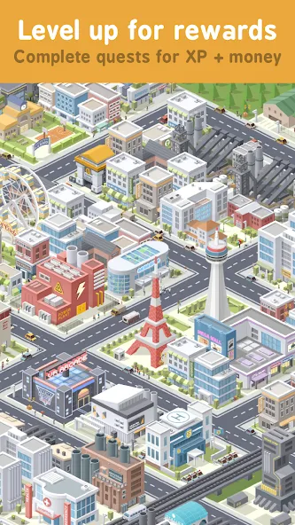 Pocket City Free (Покет Сити) [МОД Mega Pack] APK Android Screenshot 2