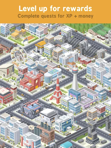 Pocket City Free (Покет Сити) [МОД Mega Pack] APK Android Screenshot 4