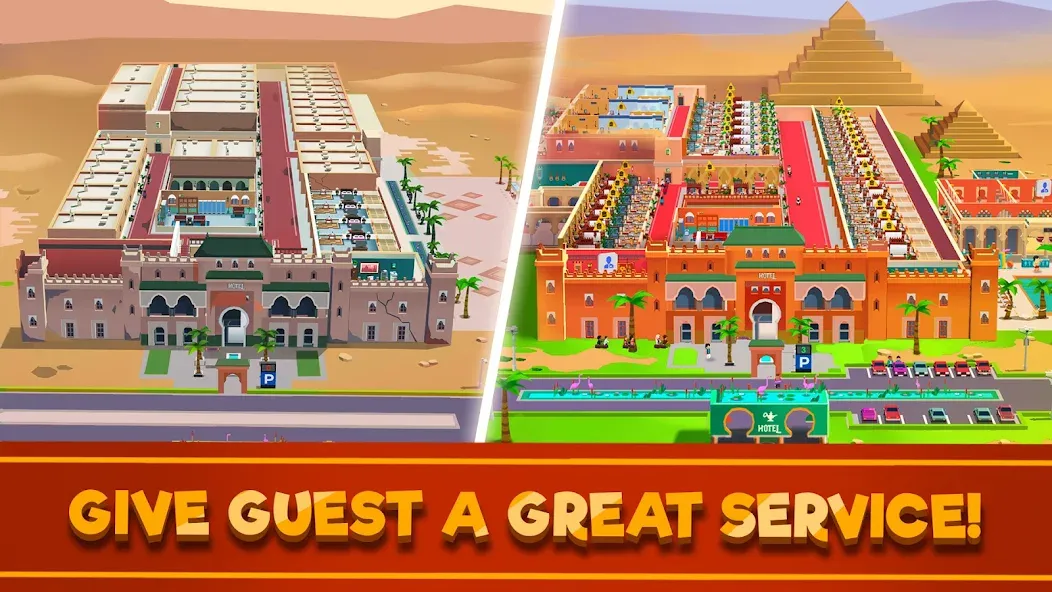Hotel Empire Tycoon－Idle Game [МОД Unlocked] APK Android Screenshot 4