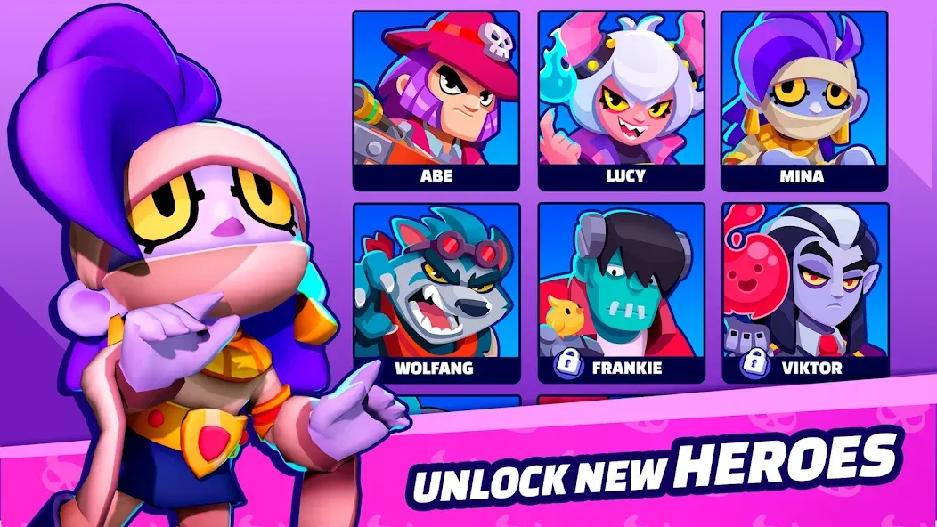 Monster Survivors - PvP Game (МонстрыВыжившие) [МОД Много денег] APK Android Screenshot 2