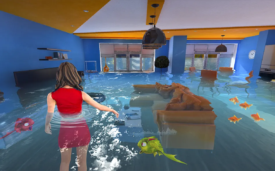 Piranha Escape Hungry Fish.io [МОД Mega Pack] APK Android Screenshot 4