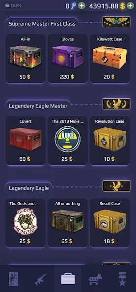 Case Royale cs2 and csgo cases (Кейс Рояль) [МОД Mega Pack] APK Android Screenshot 2