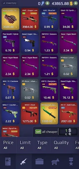 Case Royale cs2 and csgo cases (Кейс Рояль) [МОД Mega Pack] APK Android Screenshot 3