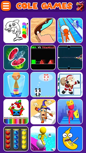 COLE Games (КОЛЕ Геймс) [МОД Много денег] APK Android Screenshot 3