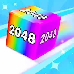 Chain Cube 2048: 3D merge game (Чейн Куб) [МОД Бесконечные монеты] APK Android