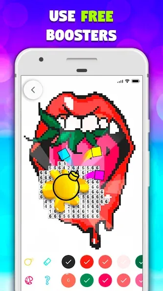 Pixel Art book・Color by number [МОД Много денег] APK Android Screenshot 4