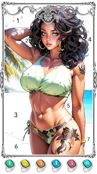 Black Color : Color By Number (Блэк Колор) [МОД Premium] APK Android Screenshot 3