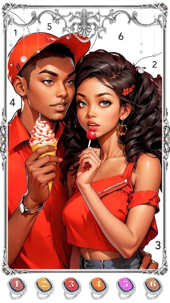 Black Color : Color By Number (Блэк Колор) [МОД Premium] APK Android Screenshot 5