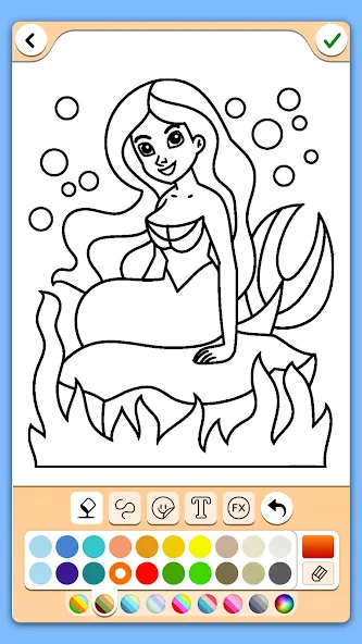 Coloring for girls and women [МОД Unlocked] APK Android Screenshot 1
