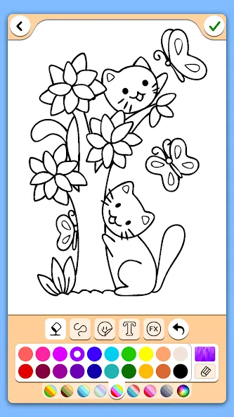 Coloring for girls and women [МОД Unlocked] APK Android Screenshot 3