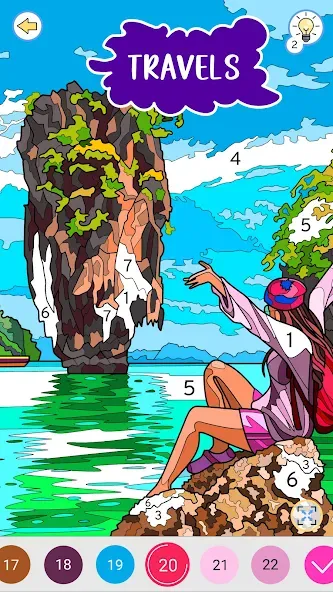 Color by Number: Coloring Book [МОД Unlocked] APK Android Screenshot 2