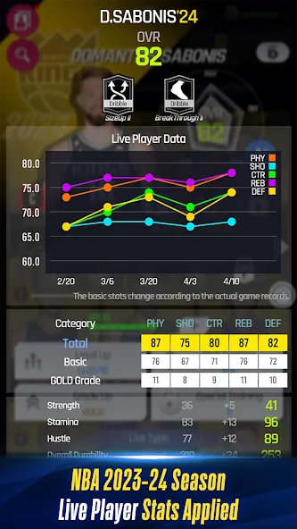 NBA NOW 24 (НБА СЕЙЧАС 23) [МОД Premium] APK Android Screenshot 4