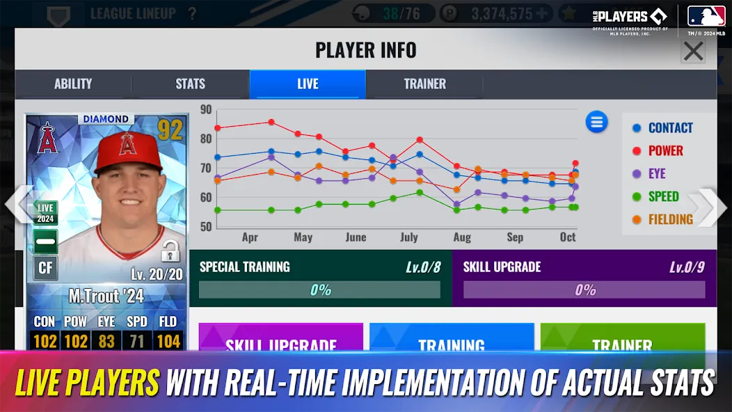 MLB 9 Innings 24 (МЛБ 9 Иннингов 23) [МОД Меню] APK Android Screenshot 4