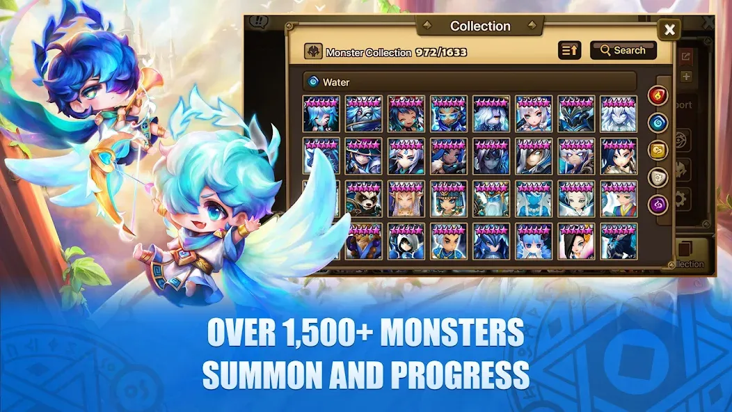 Summoners War [МОД Все открыто] APK Android Screenshot 2