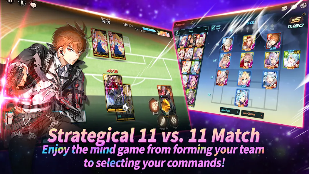 Soccer Spirits (Соккер Спиритс) [МОД Меню] APK Android Screenshot 2