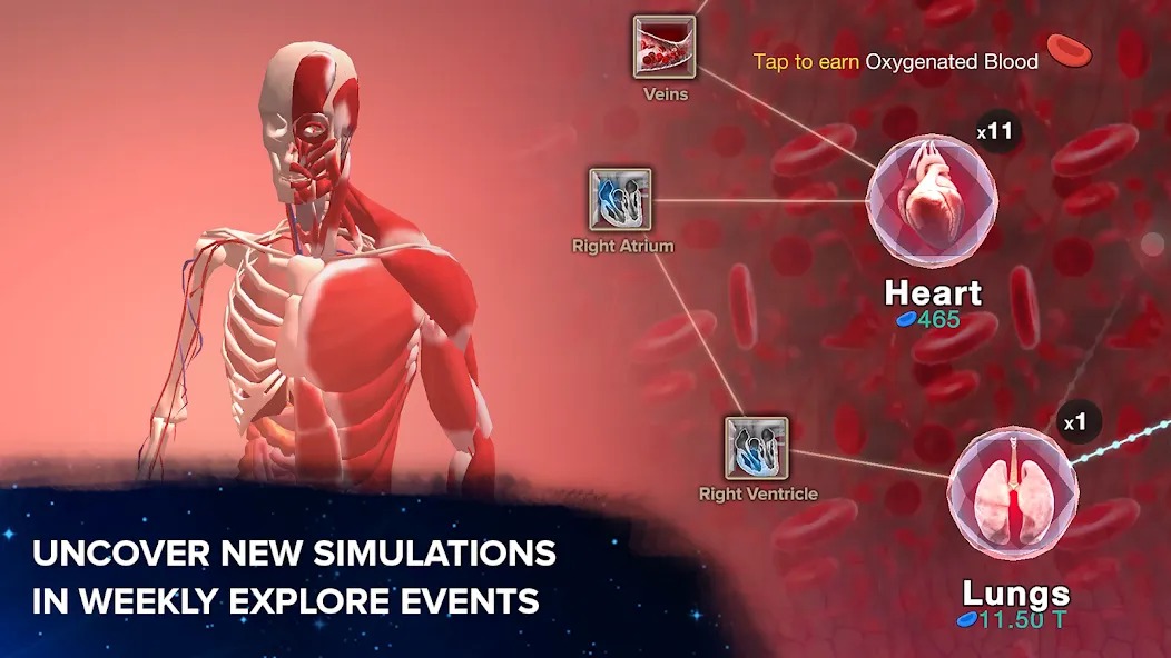 Cell to Singularity: Evolution [МОД Бесконечные монеты] APK Android Screenshot 1