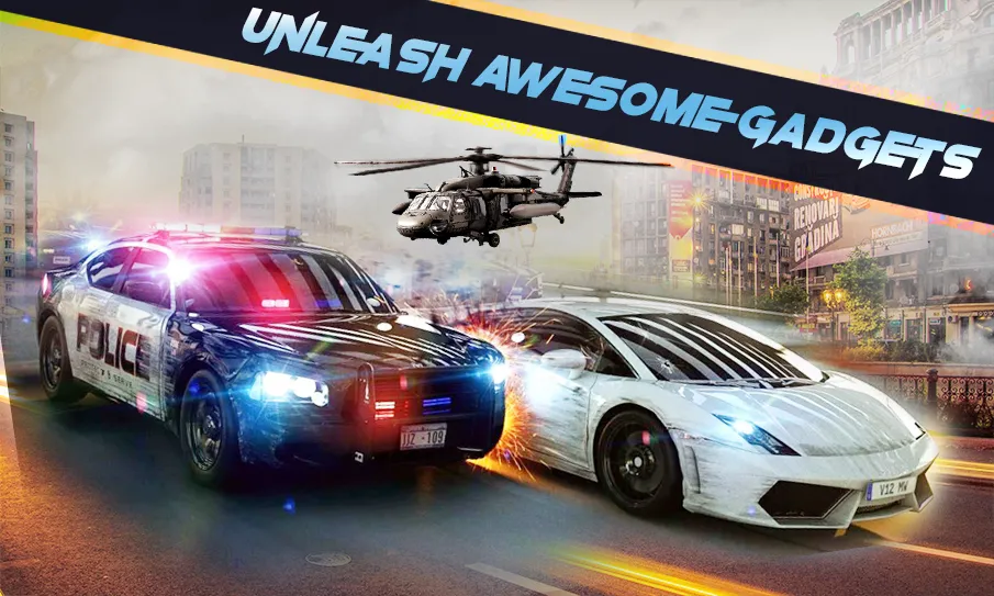 Police car: police games [МОД Много денег] APK Android Screenshot 3