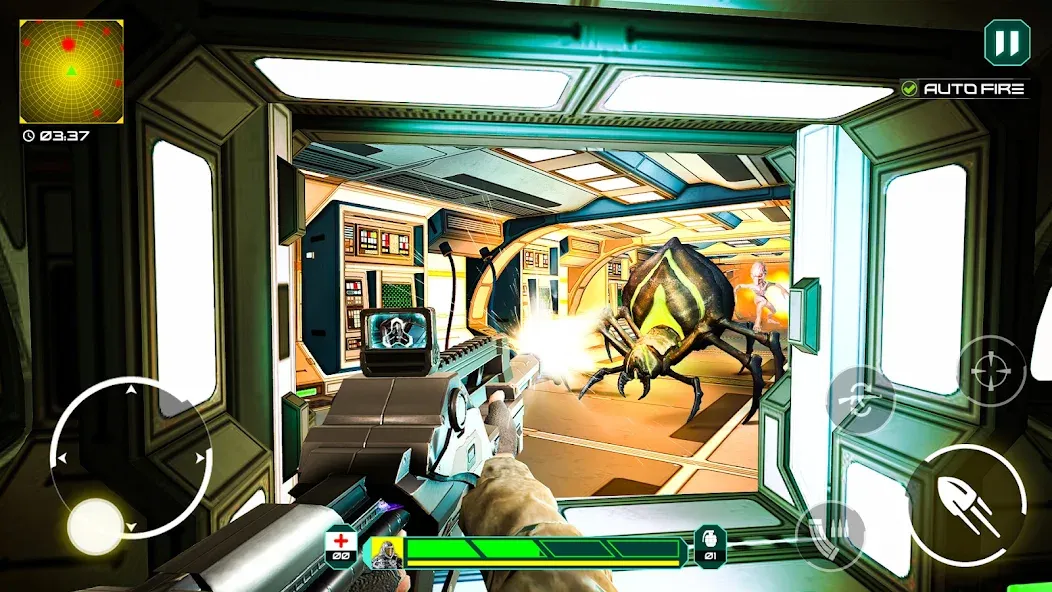 Alien - Dead Space Alien Games (сайфай) [МОД Много денег] APK Android Screenshot 5