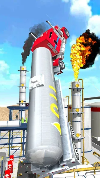 Construction Ramp Jumping (Конструкция для прыжков на рампе) [МОД Много денег] APK Android Screenshot 4
