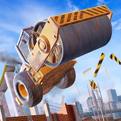 Construction Ramp Jumping (Конструкция для прыжков на рампе) [МОД Много денег] APK Android