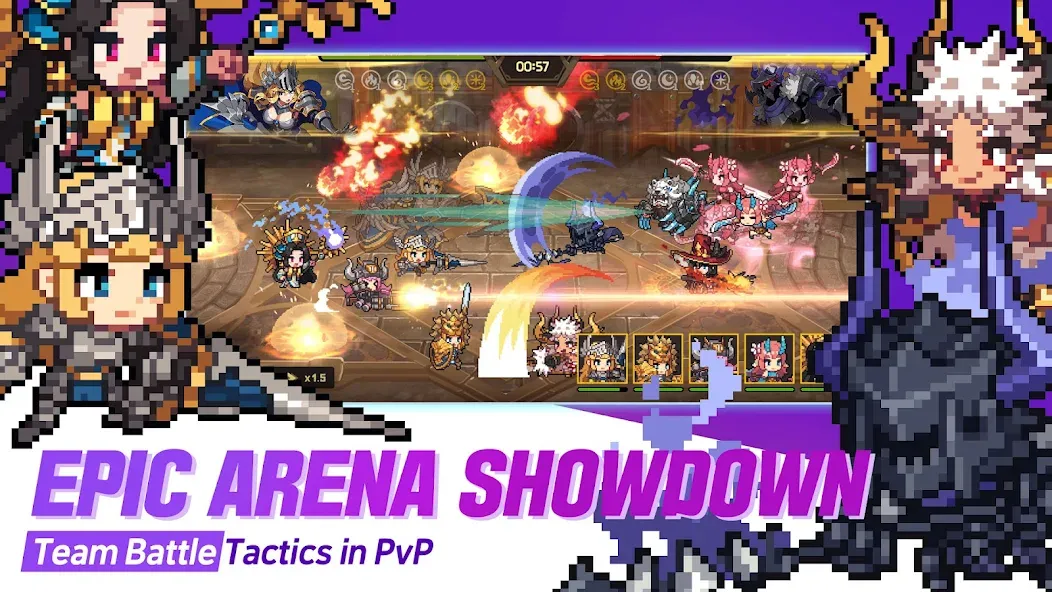 Unknown Knights: Anniversary (Анноун Найтс) [МОД Все открыто] APK Android Screenshot 2