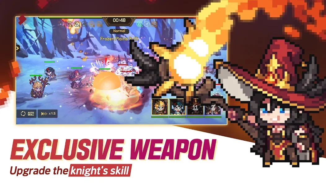 Unknown Knights: Anniversary (Анноун Найтс) [МОД Все открыто] APK Android Screenshot 3