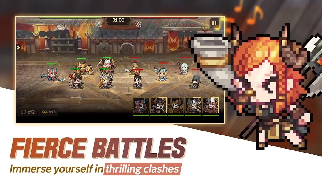 Unknown Knights: Anniversary (Анноун Найтс) [МОД Все открыто] APK Android Screenshot 5