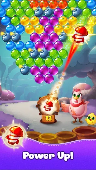 Bubble CoCo : Bubble Shooter (Бабл Коко) [МОД Бесконечные монеты] APK Android Screenshot 3