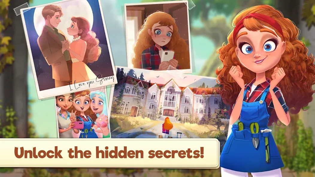 Merge Manor x The Smurf Collab (Мердж Манор) [МОД Много денег] APK Android Screenshot 3