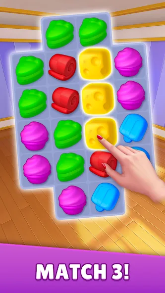 Dream Family - Match 3 Games (вит Кранч) [МОД Unlocked] APK Android Screenshot 3