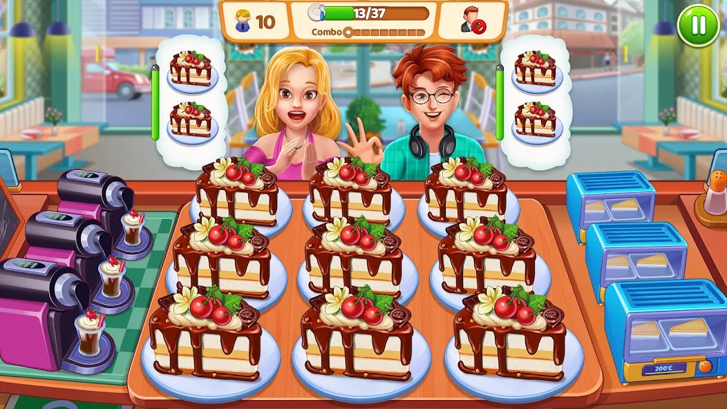 Food Voyage: Fun Cooking Games (Фуд Воядж) [МОД Много денег] APK Android Screenshot 2