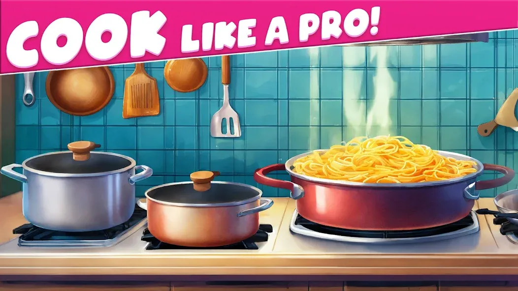 Cooking Taste Restaurant Games [МОД Меню] APK Android Screenshot 1