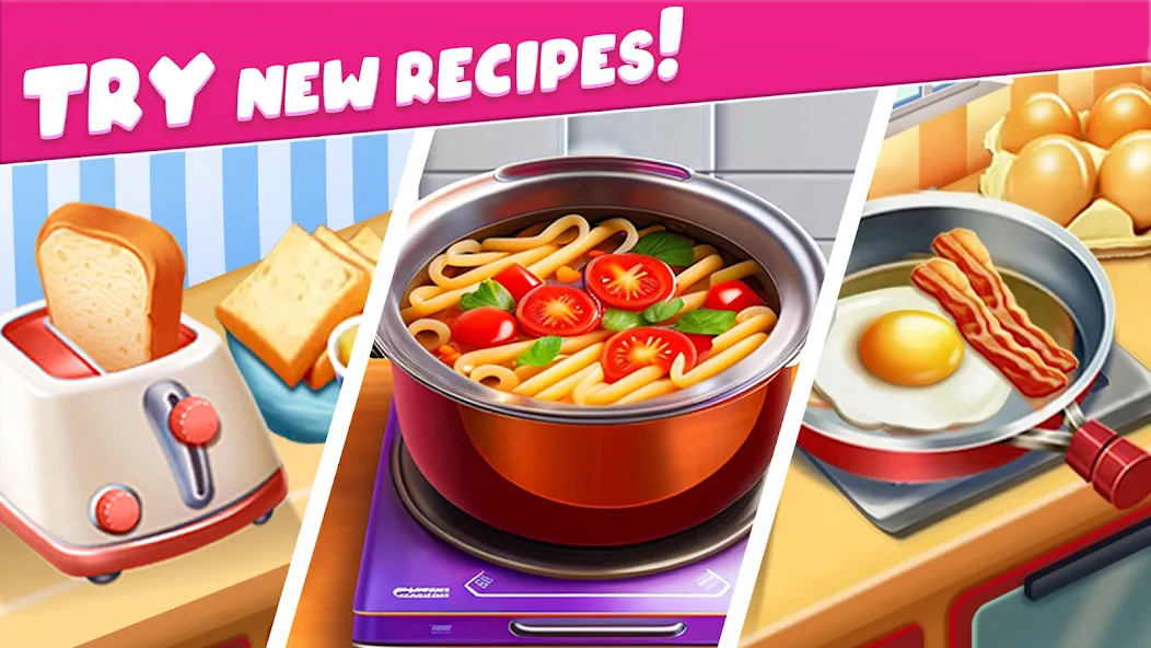 Cooking Taste Restaurant Games [МОД Меню] APK Android Screenshot 2