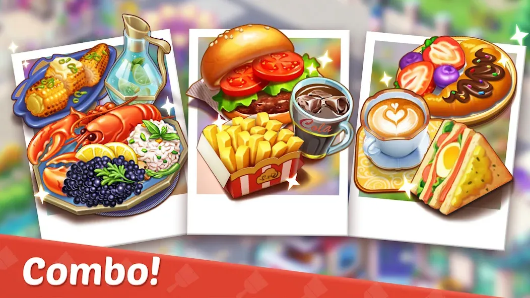 Cooking Town - Restaurant Game (Кукинг Таун) [МОД Все открыто] APK Android Screenshot 4
