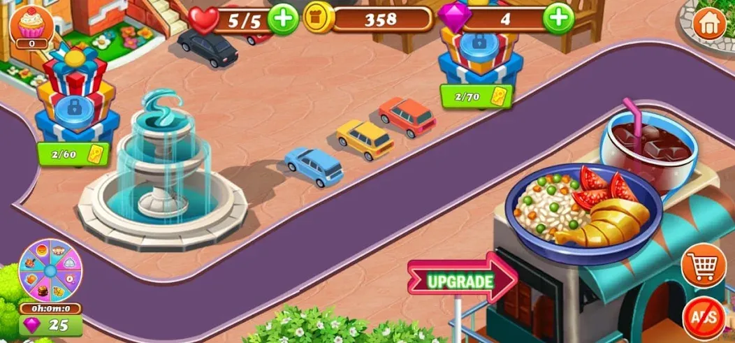 Food Game Crazy Super Chef [МОД Меню] APK Android Screenshot 3