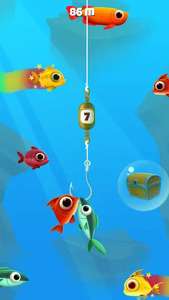 Go Fishing - by Coolmath Games (Го Фишинг) [МОД Бесконечные монеты] APK Android Screenshot 1