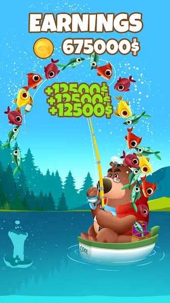 Go Fishing - by Coolmath Games (Го Фишинг) [МОД Бесконечные монеты] APK Android Screenshot 2
