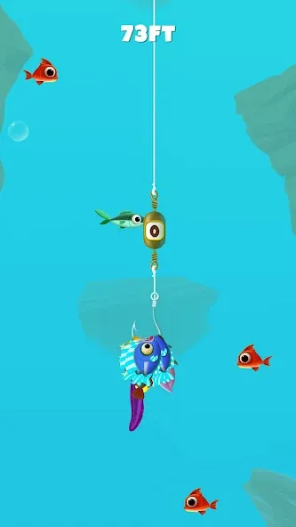 Go Fishing - by Coolmath Games (Го Фишинг) [МОД Бесконечные монеты] APK Android Screenshot 3