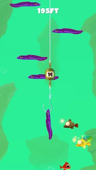 Go Fishing - by Coolmath Games (Го Фишинг) [МОД Бесконечные монеты] APK Android Screenshot 4