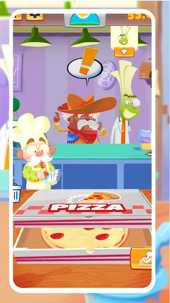 Pizza Maker - Cooking Games (Пицца Мейкер) [МОД Много денег] APK Android Screenshot 3