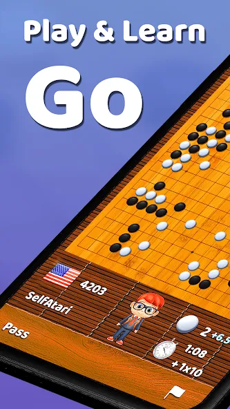 Go Game - BadukPop (Го игра) [МОД Меню] APK Android Screenshot 1