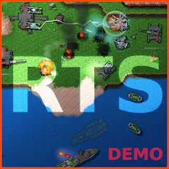 Rusted Warfare - Demo (Растущая война) [МОД Mega Pack] APK Android