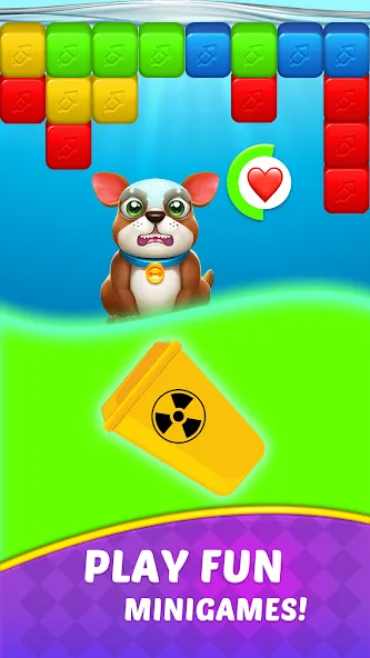 Cube Blast Journey: Toon & Toy (Кьюб Бласт Джорни) [МОД Бесконечные монеты] APK Android Screenshot 2